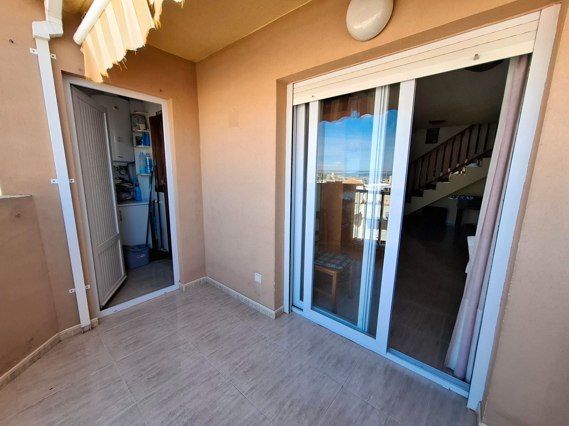 Balcony of Attic for sale in La Manga del Mar Menor  with Heating, Private garden and Terrace