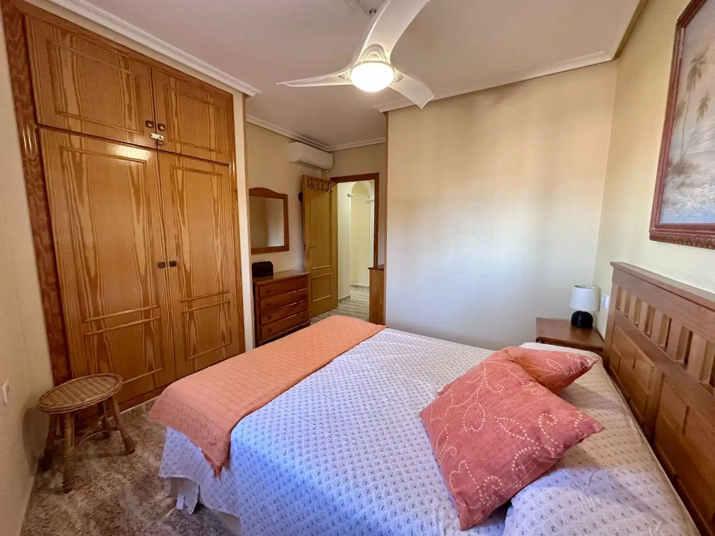 Bedroom of Flat for sale in Torrevieja  with Air Conditioner and Balcony