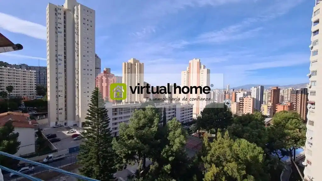 Außenansicht von Wohnung zum Verkauf in Benidorm mit Klimaanlage und Gemeinschaftspool