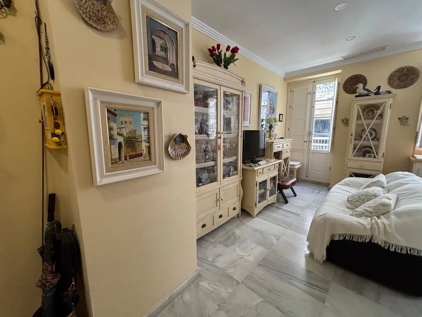 Bedroom of Flat for sale in  Cádiz Capital  with Balcony