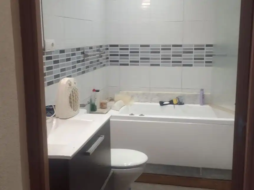Baño de Casa o chalet en venta en Useras /  Les Useres con Aire acondicionado, Jardín privado y Terraza
