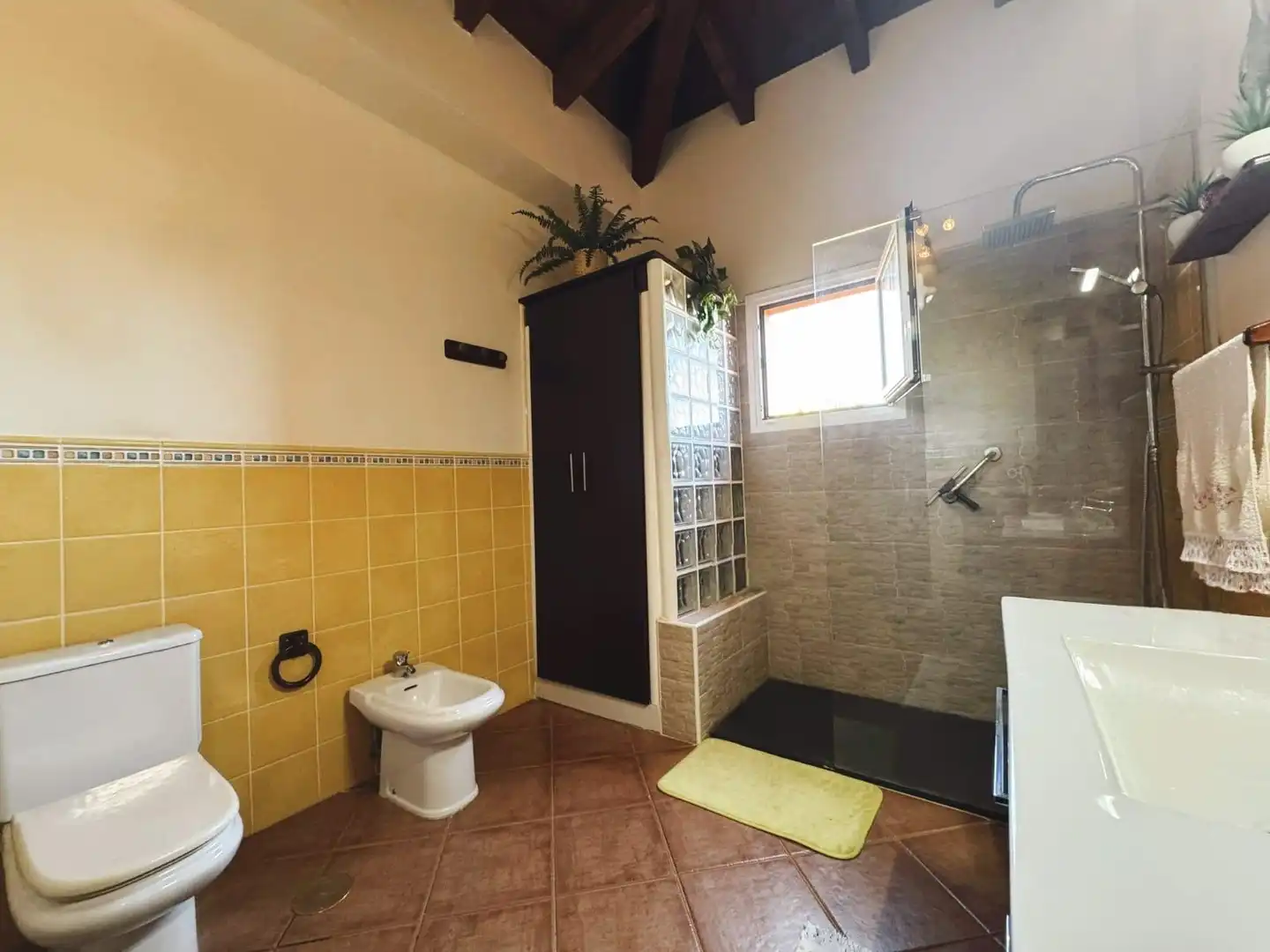 Bany de Casa o xalet en venda en Tuineje amb Aire condicionat, Terrassa i Piscina