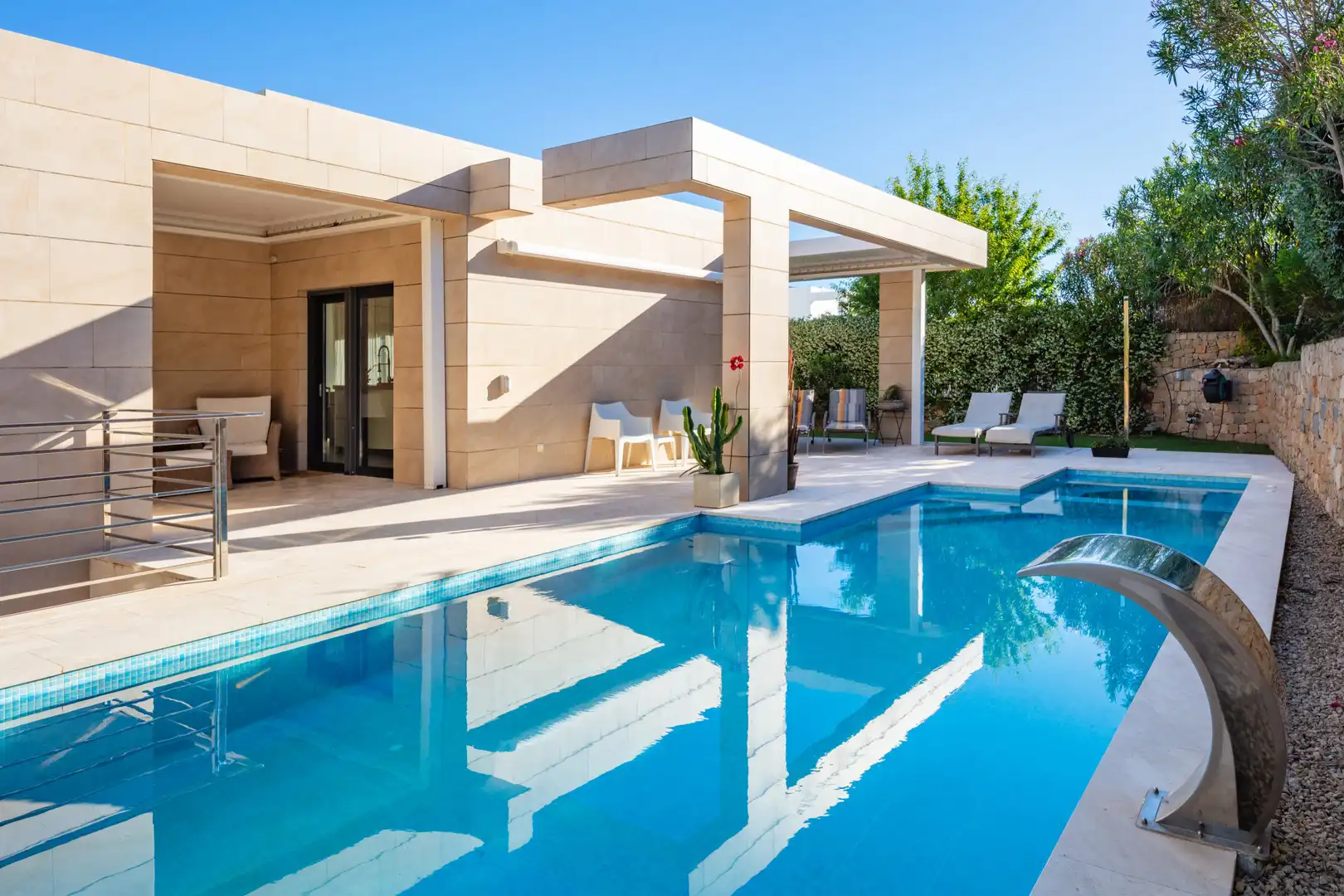 Piscina de Casa o xalet en venda en Jávea / Xàbia amb Aire condicionat, Jardí privat i Terrassa