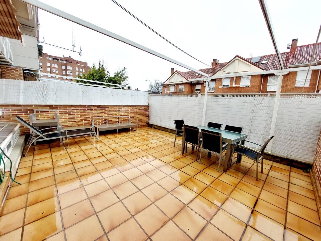 Terrace of Single-family semi-detached for sale in Fuenlabrada  with Air Conditioner, Heating and Community pool