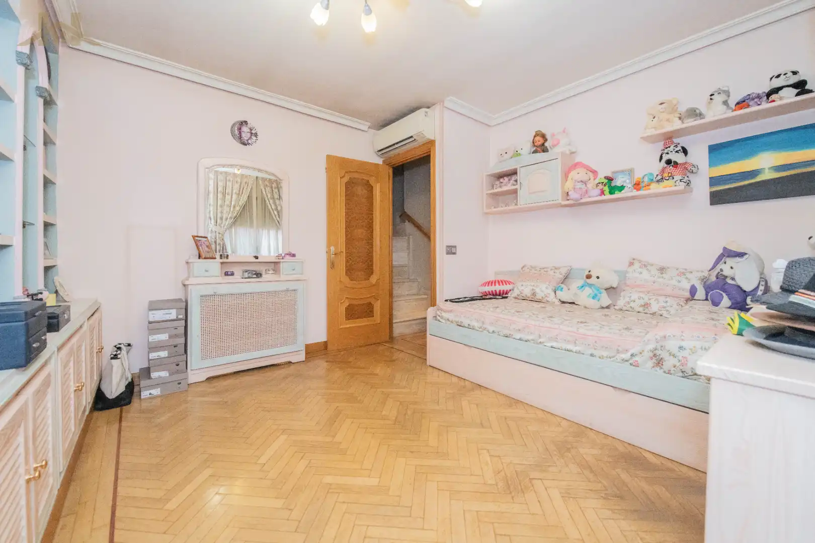 Bedroom of Houses for sale in Móstoles  with Air Conditioner, Heating and Private garden
