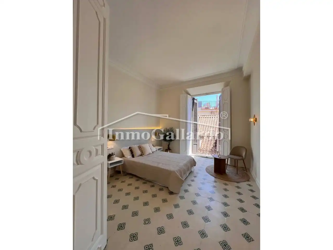 Bedroom of Flat for sale in Málaga  with Furnished and Alarm