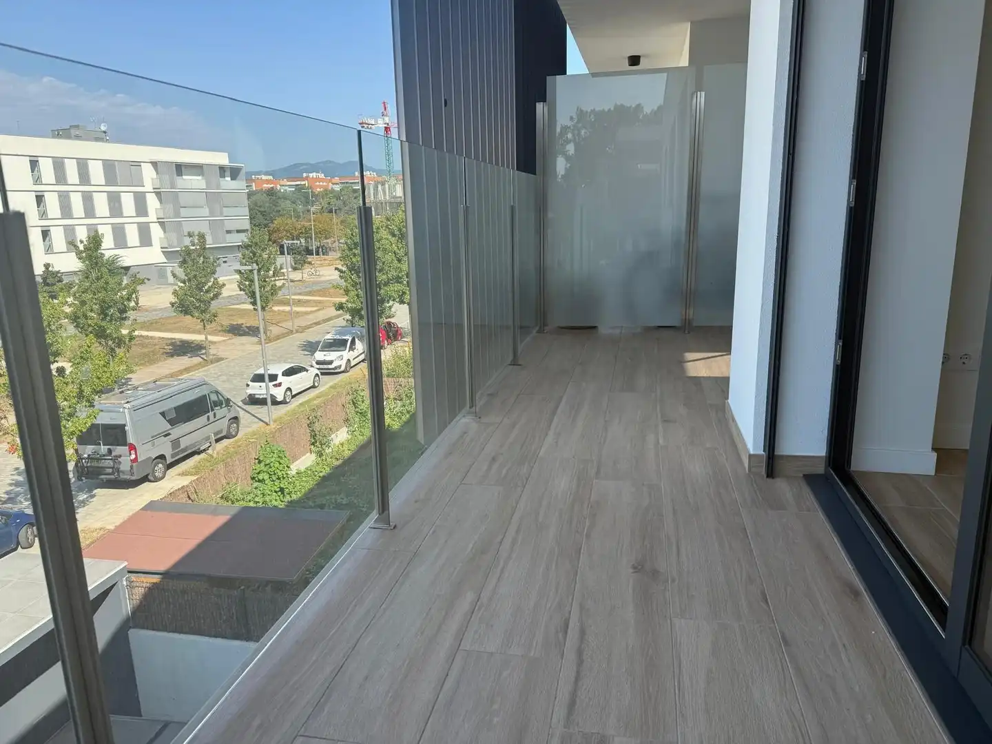 Terrace of Flat for rent in Girona  with Storage room, Balcony and Community pool