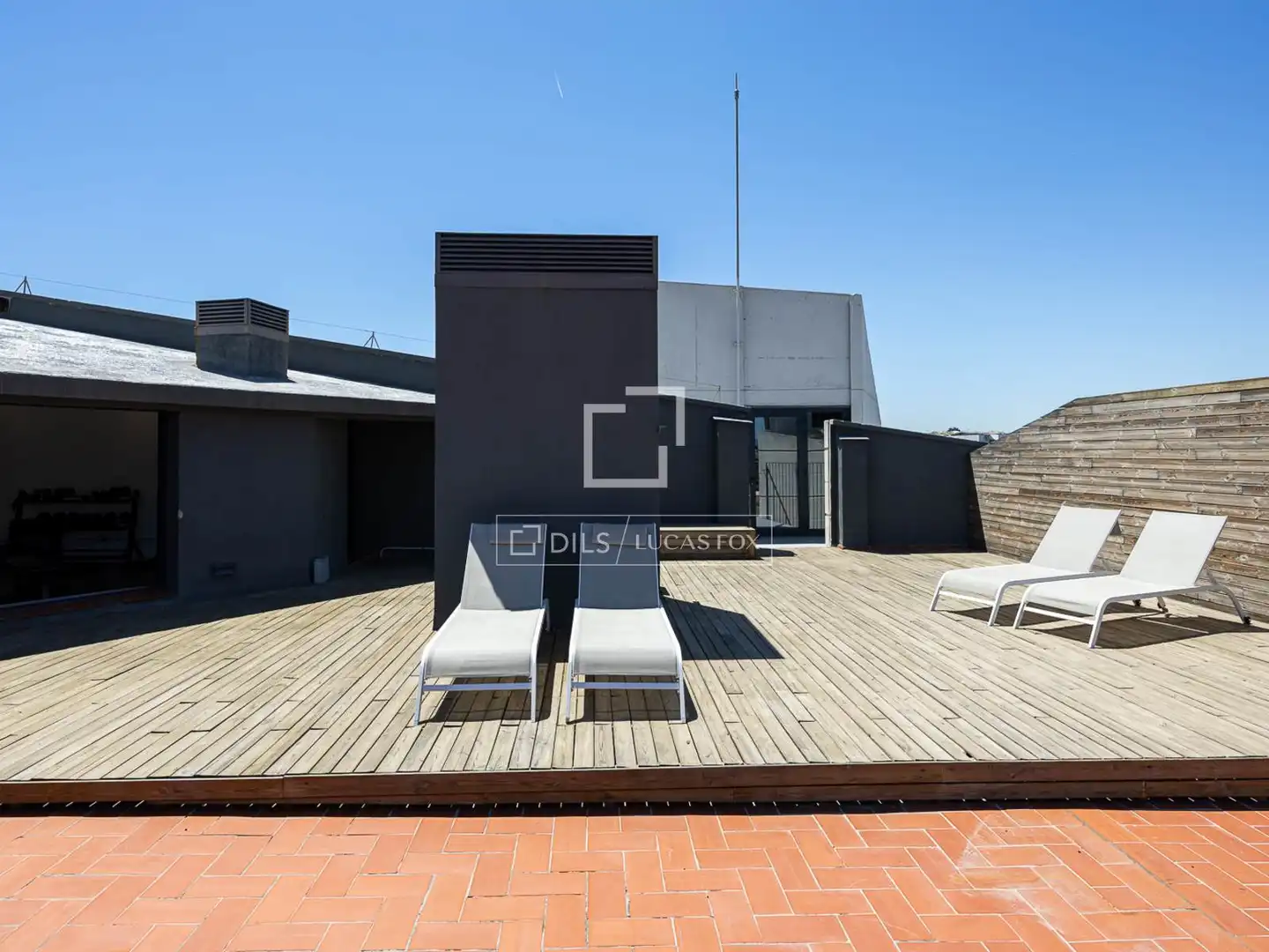 Terrace of Flat for sale in Barcelona  with Air Conditioner, Terrace and Furnished