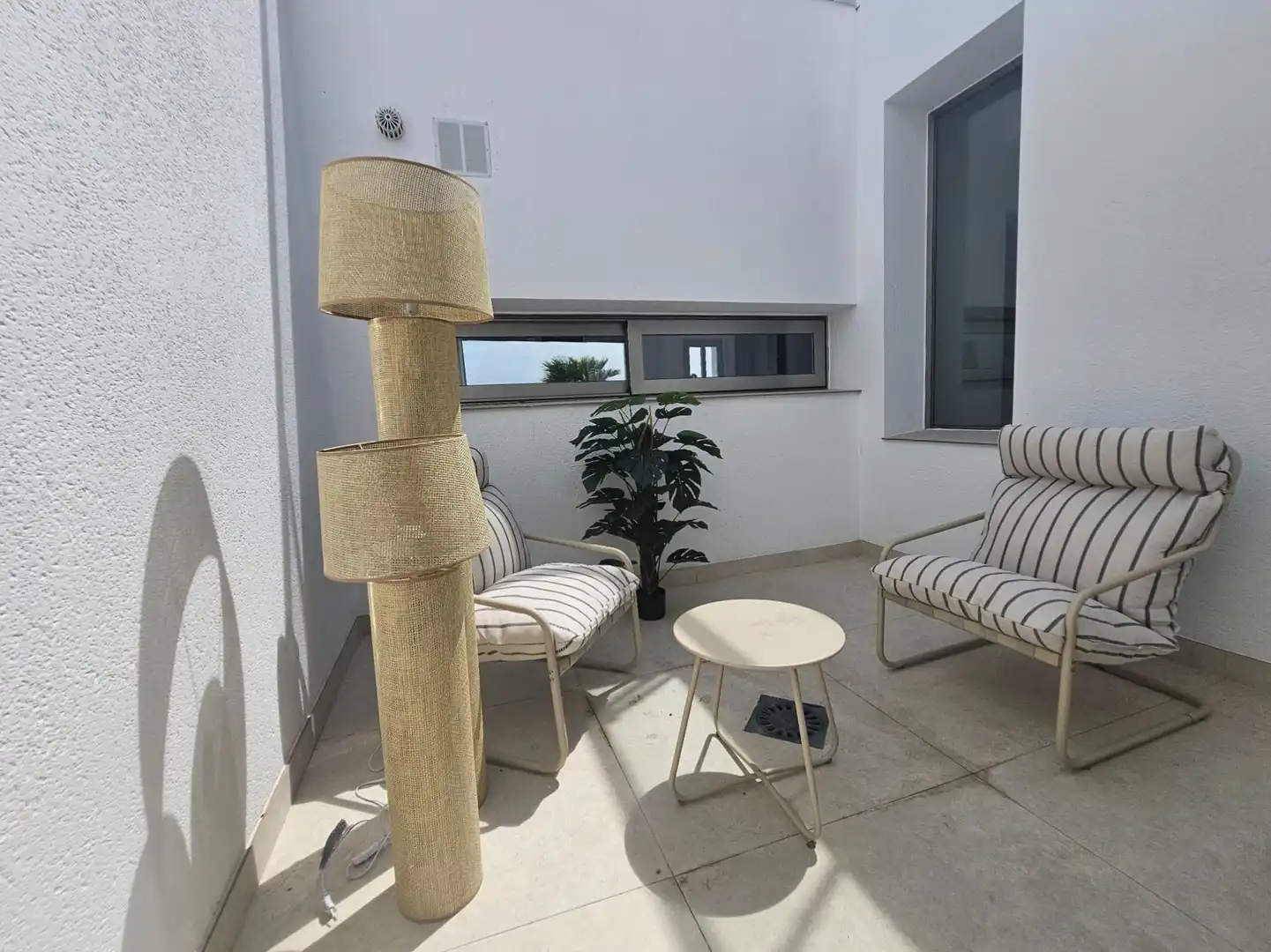Terraza de Casa adosada en venta en Calpe / Calp con Aire acondicionado, Calefacción y Terraza