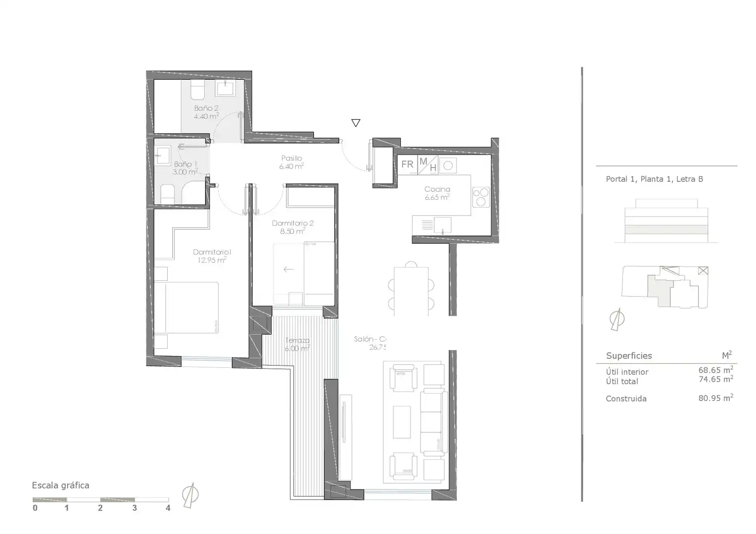 Apartament en venda en Murcia amb Parquet, Terrassa i Traster
