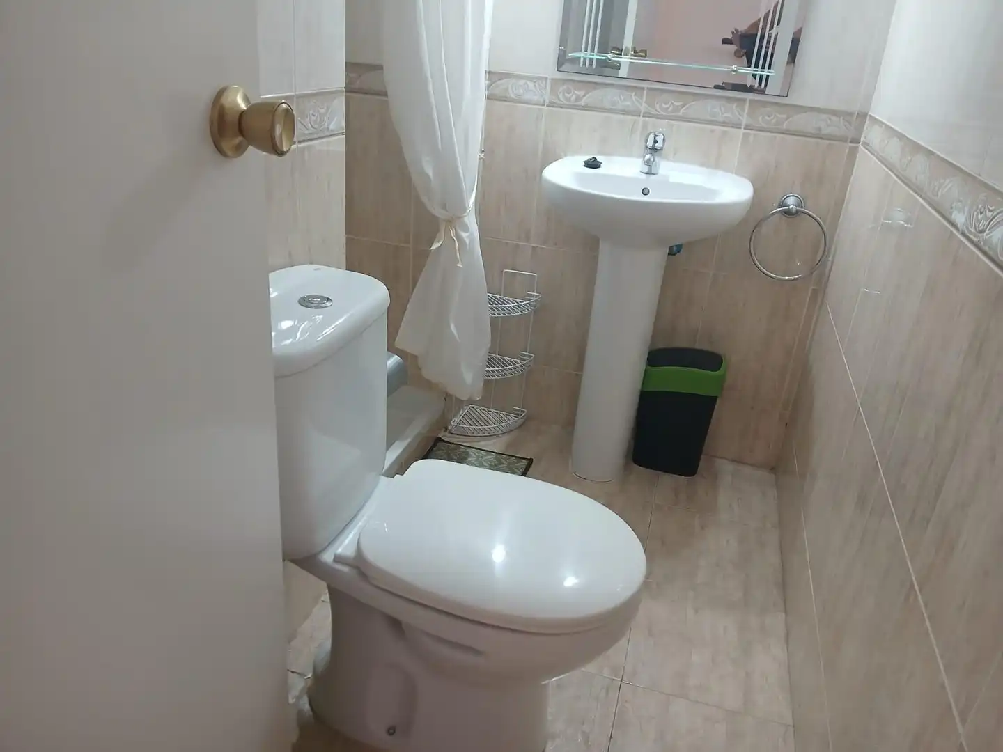 Badezimmer von Wohnung zur Miete in Cáceres mit Heizung, Terrasse und Möbliert