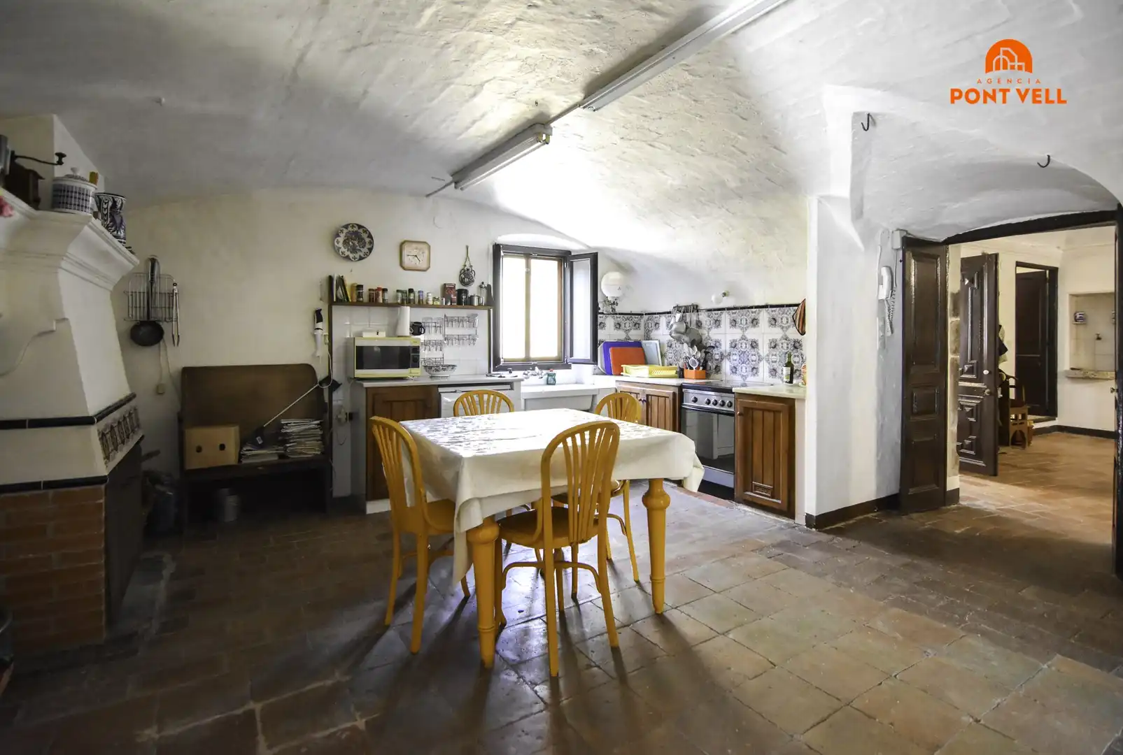 Küche von Country house zum Verkauf in La Pera mit Terrasse und Abstellraum
