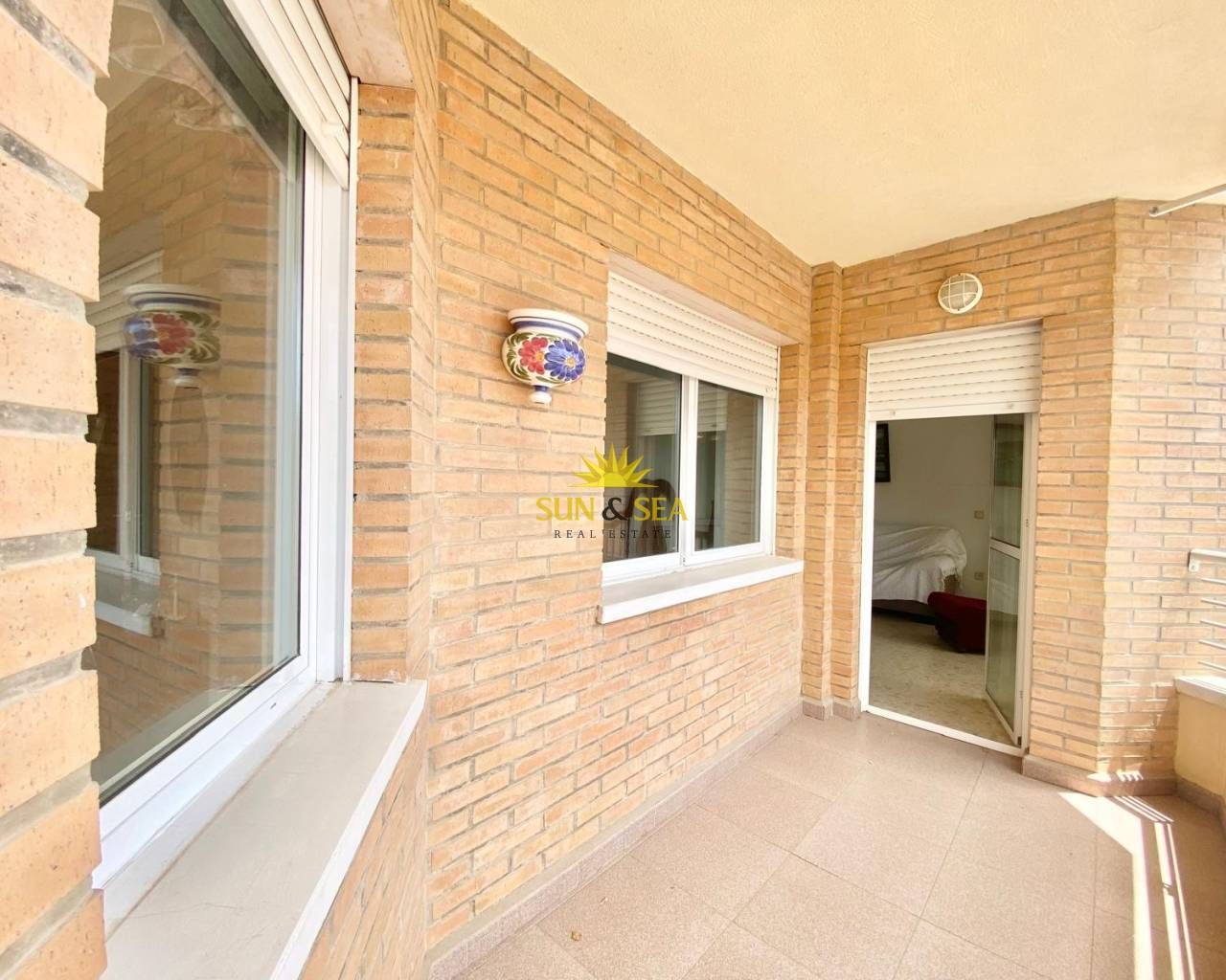 Vista exterior de Apartament de lloguer en San Javier amb Calefacció, Moblat i Forn