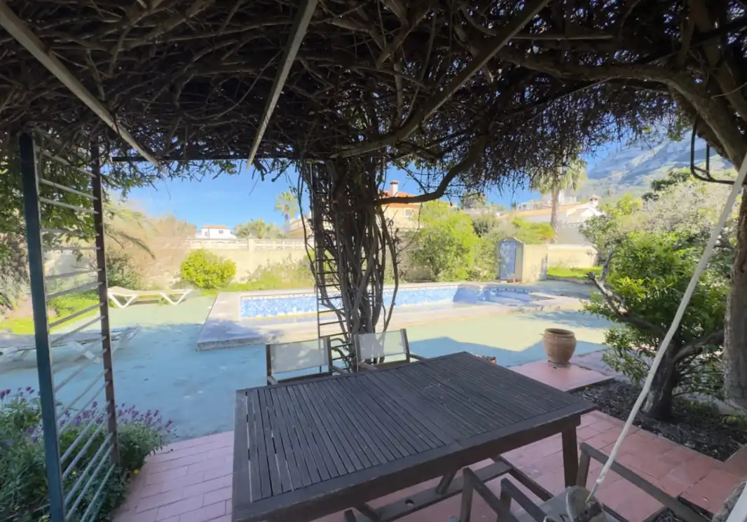 Garten von Haus oder Chalet zum Verkauf in Dénia mit Terrasse, Abstellraum und Schwimmbad
