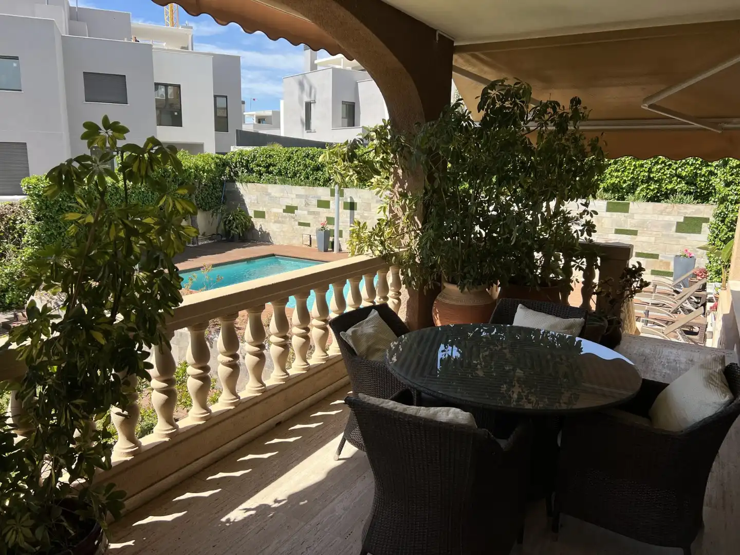 Terrassa de Casa o xalet en venda en Playa de San Juan - El Cabo de las Huertas