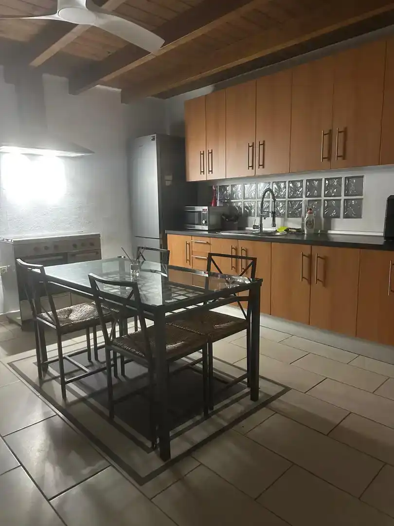 Kitchen of Flat for rent in Adeje  with Private garden, Parquet flooring and Storage room