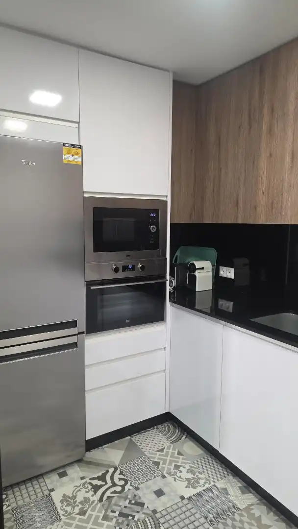 Cocina de Piso de alquiler en Valencia con Aire acondicionado, Amueblado y Horno