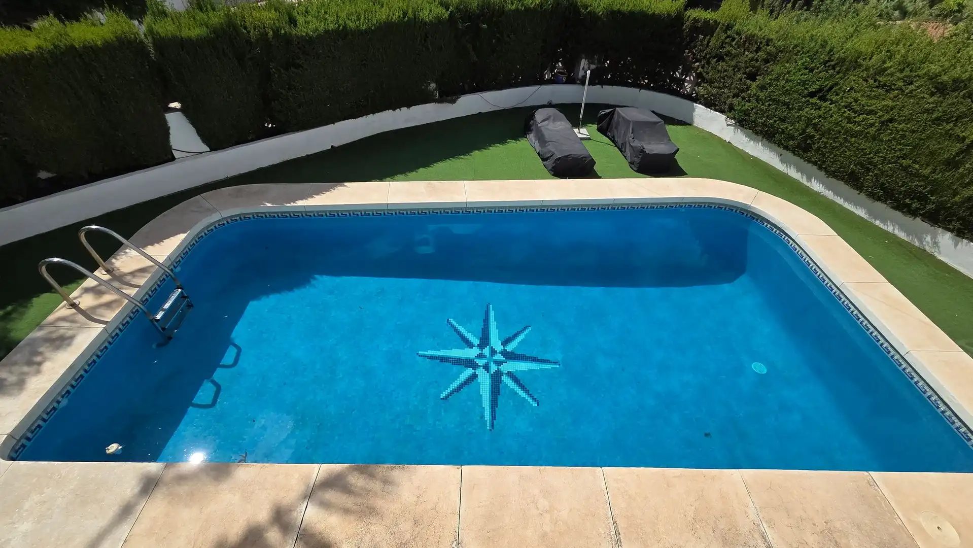 Piscina de Casa o xalet de lloguer en Fuengirola amb Terrassa, Moblat i Balcó