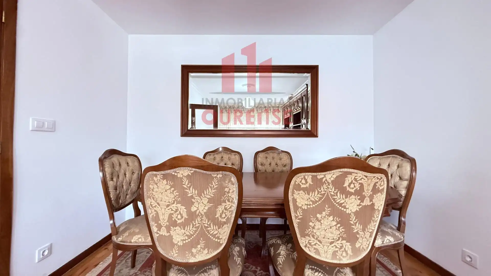 Dining room of Flat for rent in Ourense Capital   with Heating and Furnished