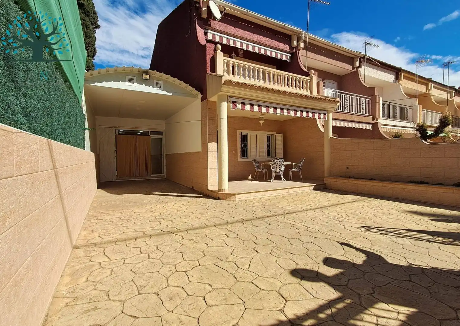 Vista exterior de Dúplex en venta en Mazarrón con Aire acondicionado, Jardín privado y Terraza