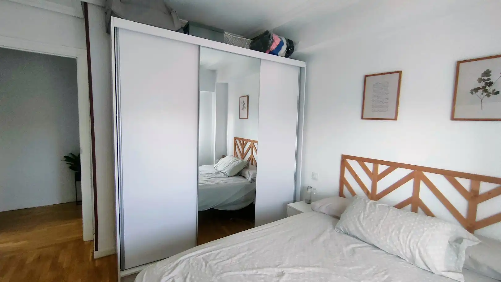 Schlafzimmer von Wohnung zum Verkauf in Coslada mit Klimaanlage, Heizung und Parkett