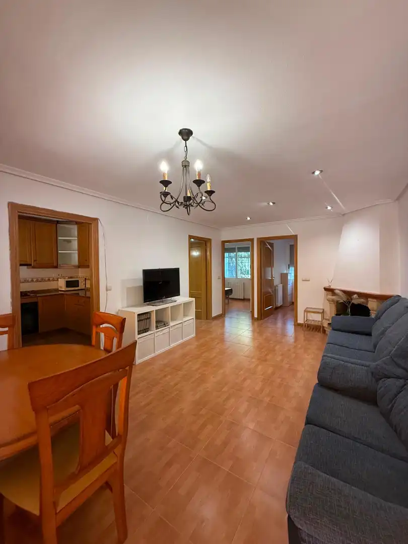 Sala de estar de Casa o chalet de alquiler en Elche / Elx con Aire acondicionado, Calefacción y Jardín privado