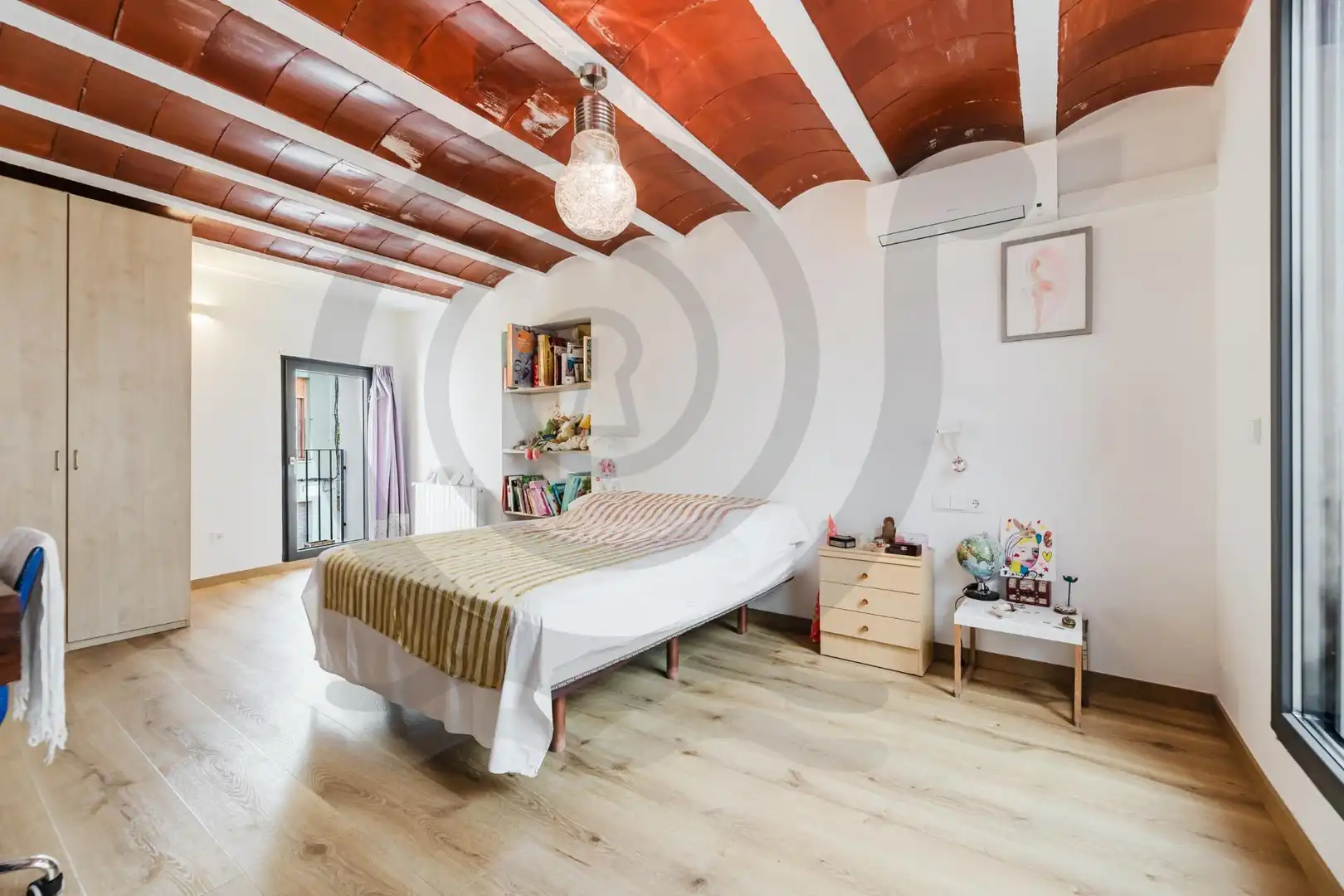 Schlafzimmer von Haus oder Chalet zum Verkauf in Castellón de la Plana / Castelló de la Plana mit Klimaanlage, Heizung und Terrasse