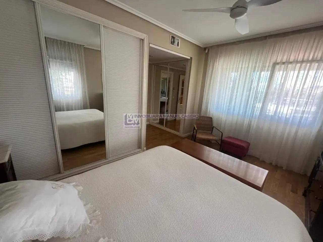 Bedroom of Flat for sale in Cáceres  with Air Conditioner, Heating and Parquet flooring
