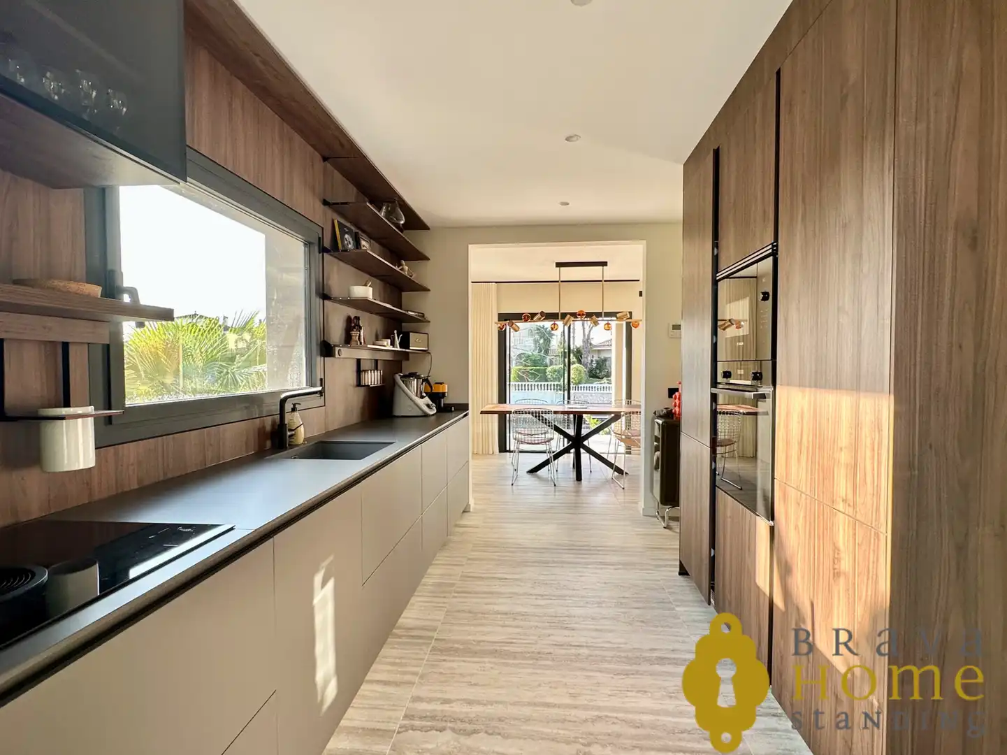 Cocina de Casa o chalet en venta en Empuriabrava con Aire acondicionado, Jardín privado y Terraza