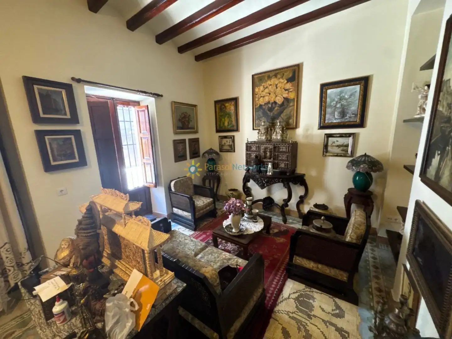 Sala d'estar de Casa adosada en venda en Rafelcofer amb Traster i Balcó