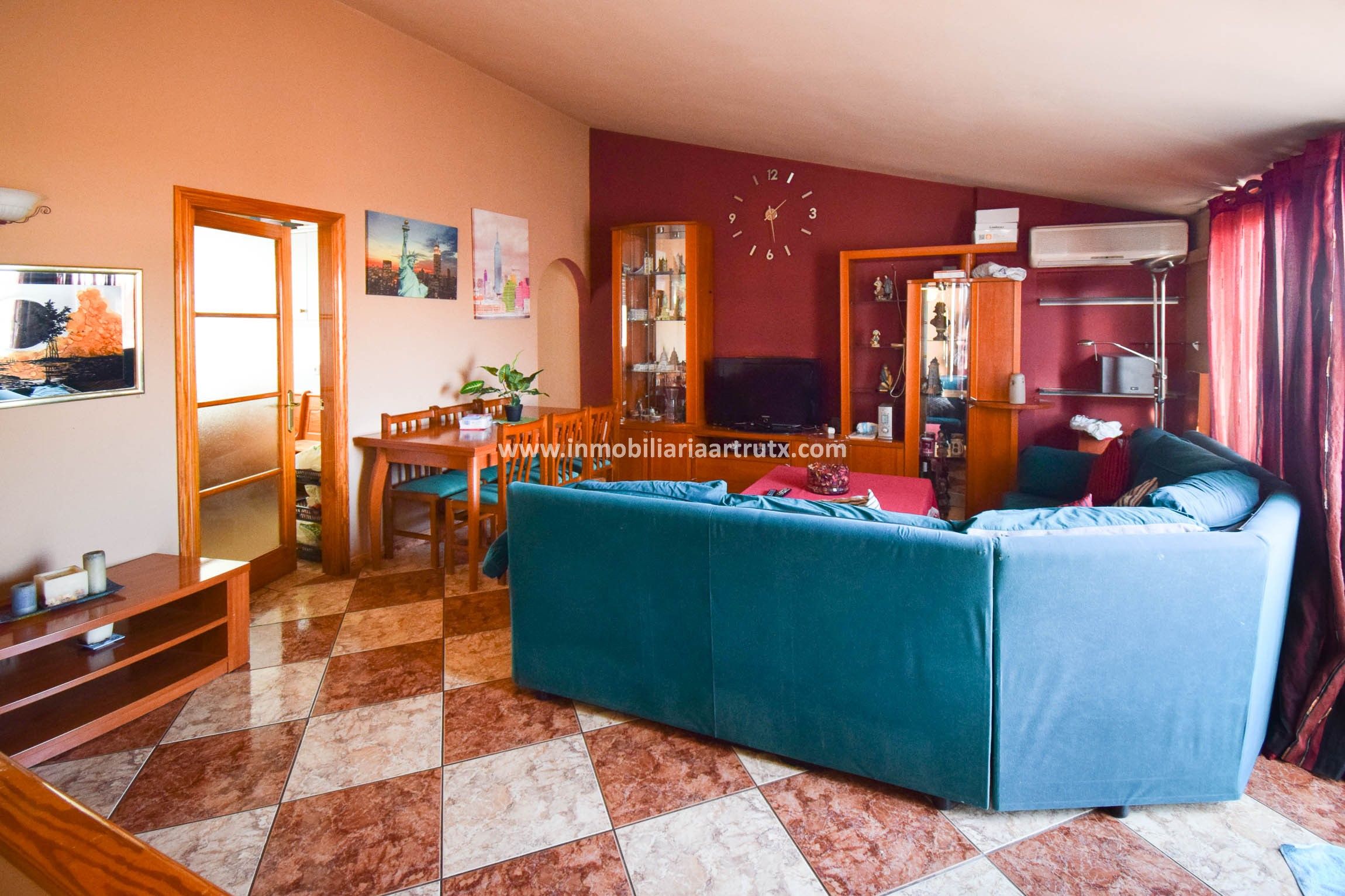 Living room of Attic for sale in Ciutadella de Menorca  with Air Conditioner, Terrace and Storage room