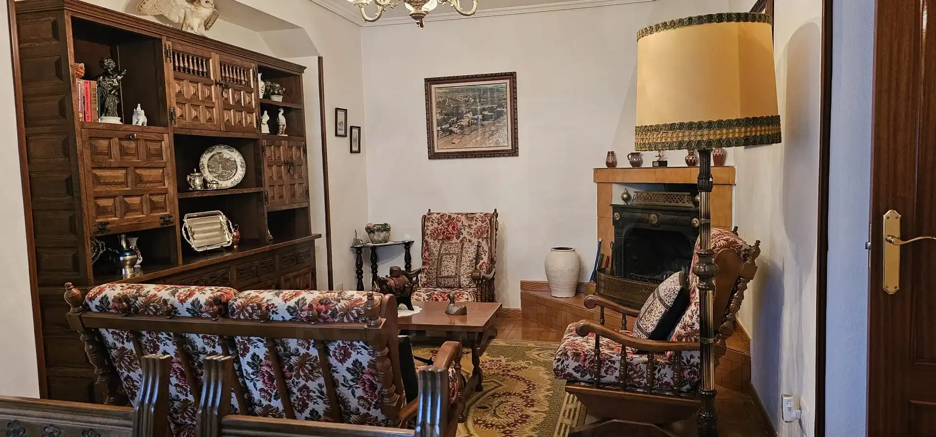 Sala de estar de Finca rústica en venta en Valle de Valdebezana con Calefacción