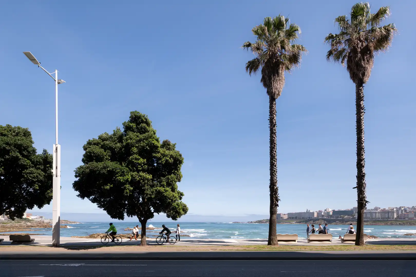 Exterior view of Flat for sale in A Coruña Capital   with Heating and Parquet flooring