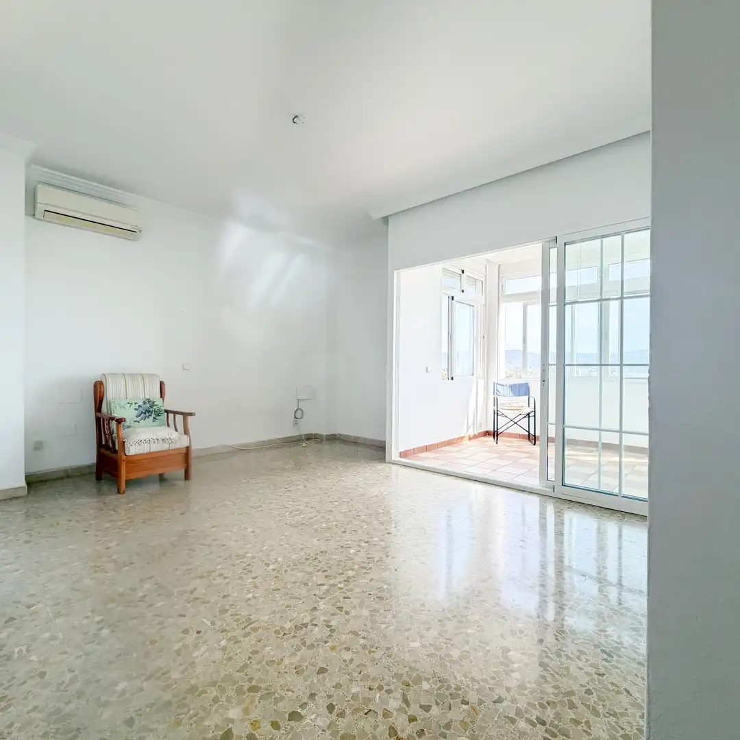 Sala de estar de Piso en venta en Málaga