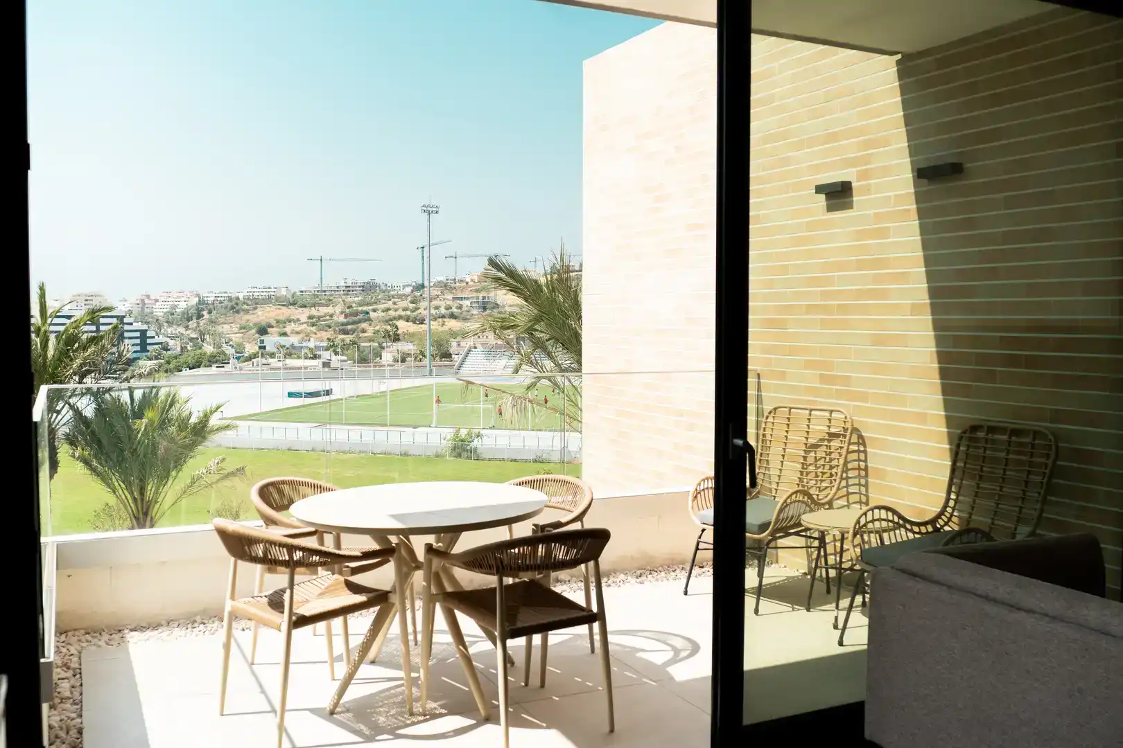 Terrace of Flat for sale in Estepona  with Air Conditioner, Terrace and Swimming Pool