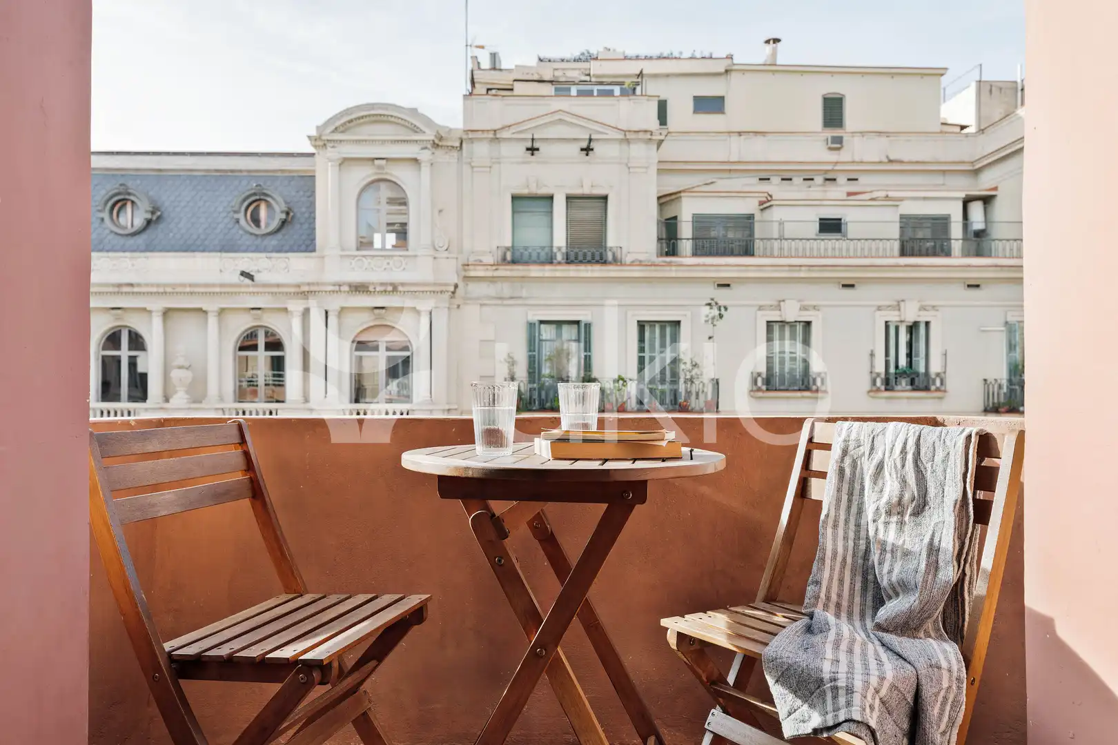 Terrace of Apartments for rent in Barcelona  with Air Conditioner, Heating and Furnished