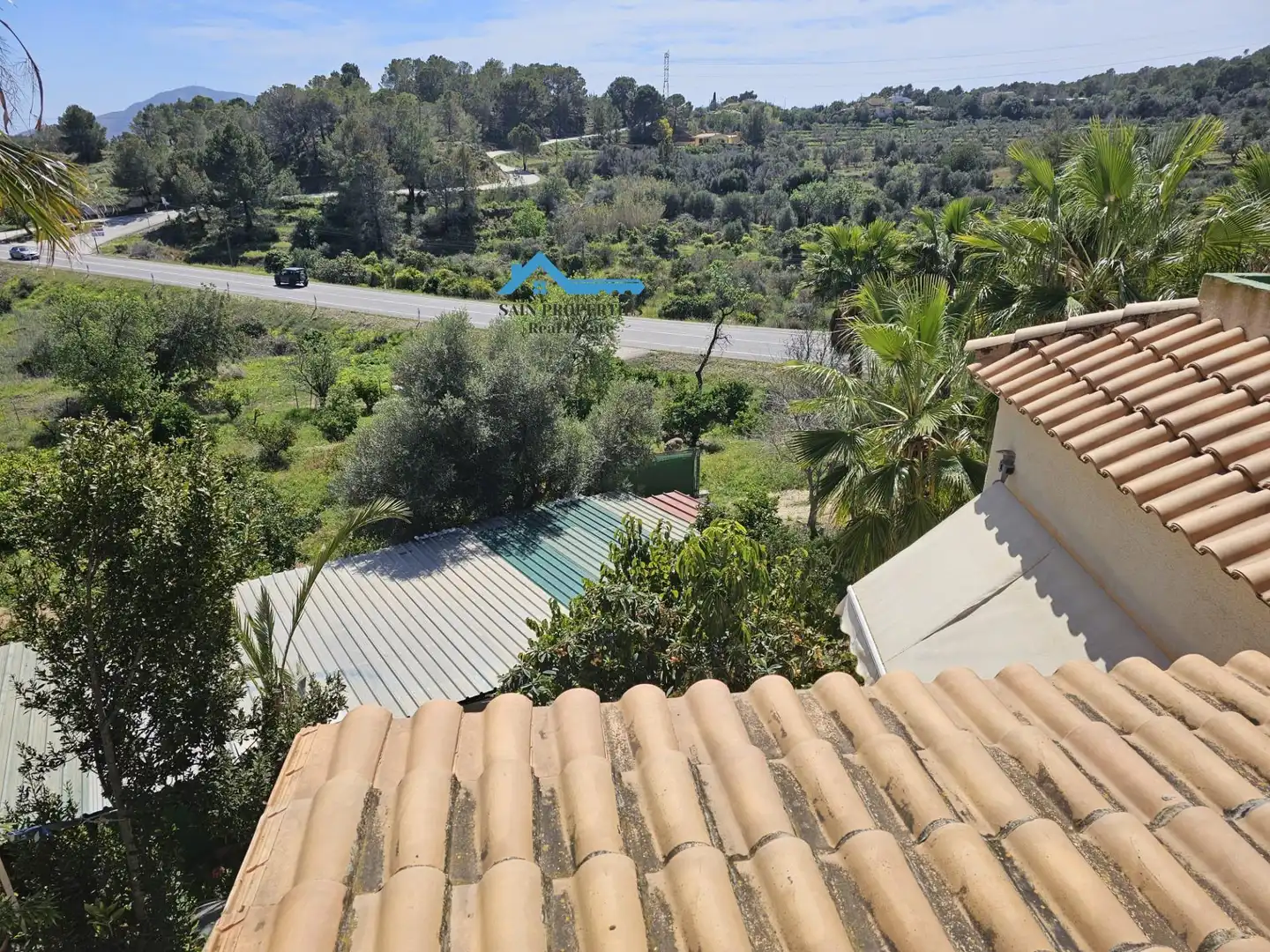 Vista exterior de Finca rústica en venta en La Nucia con Jardín privado, Terraza y Trastero
