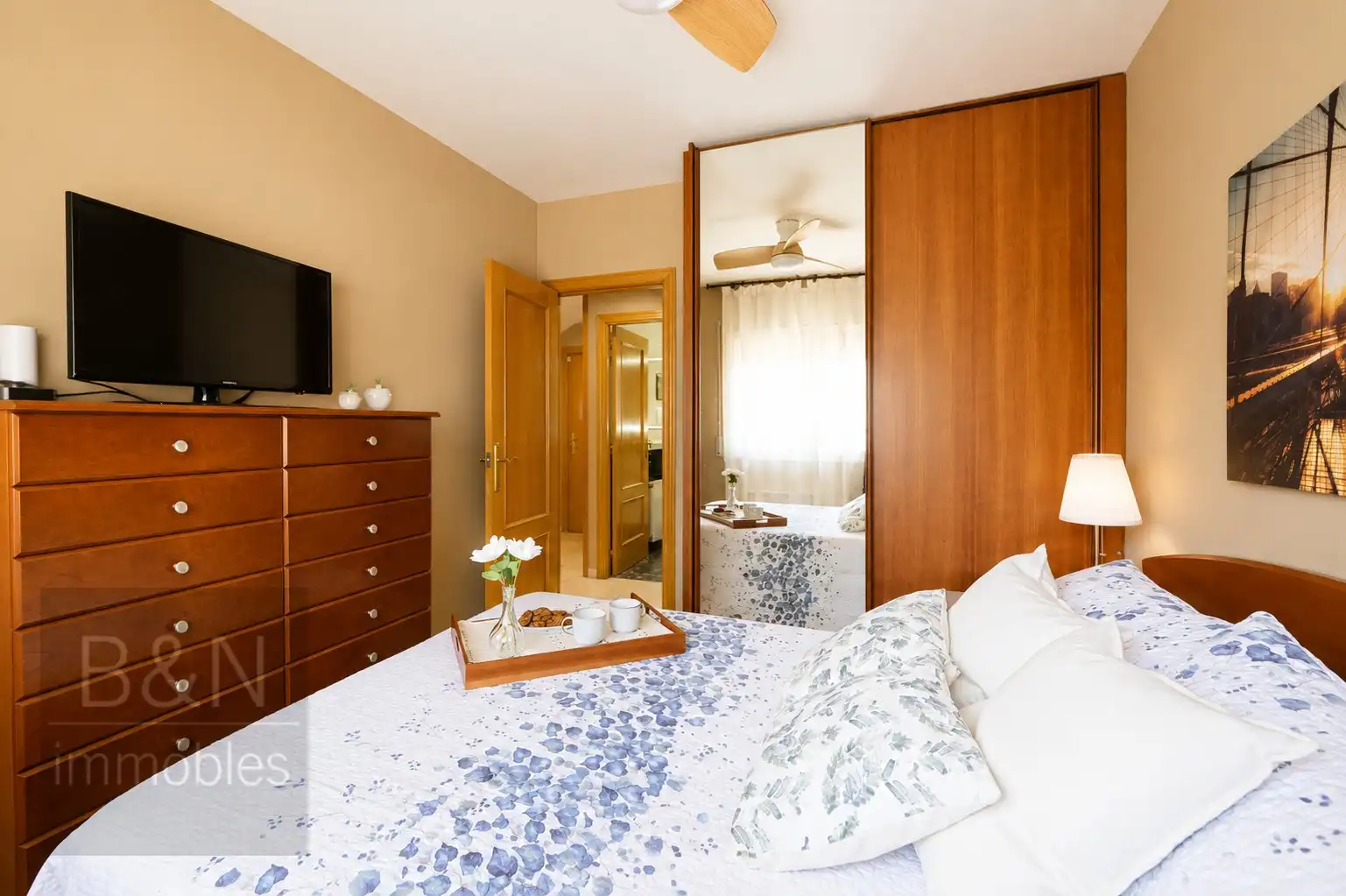 Bedroom of Duplexes for sale in Sabadell  with Air Conditioner, Heating and Terrace