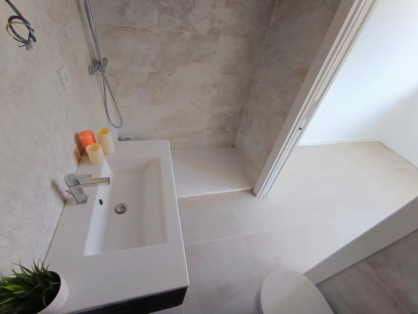 Badezimmer von Wohnung zum Verkauf in Murcia mit Privatgarten, Terrasse und Abstellraum
