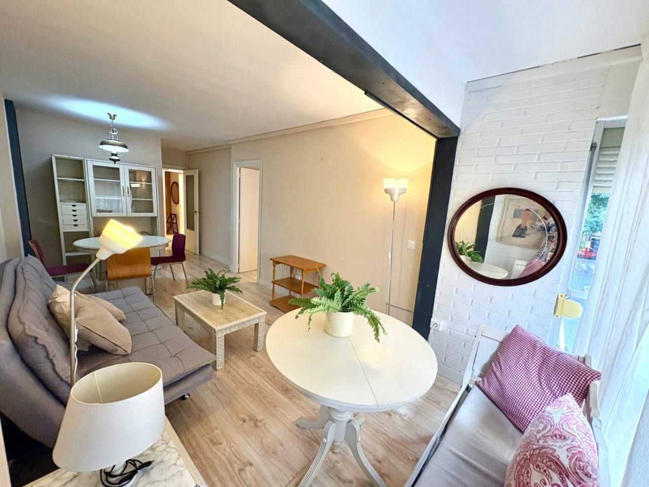 Living room of Flat for sale in Alicante / Alacant  with Air Conditioner and Furnished