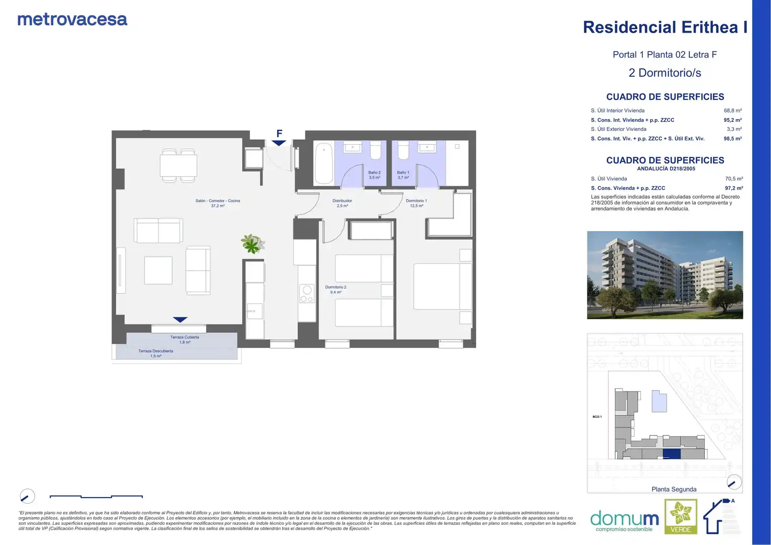 Pis en venda a José Rodríguez de la Borbolla, s/n, Entrenúcleos