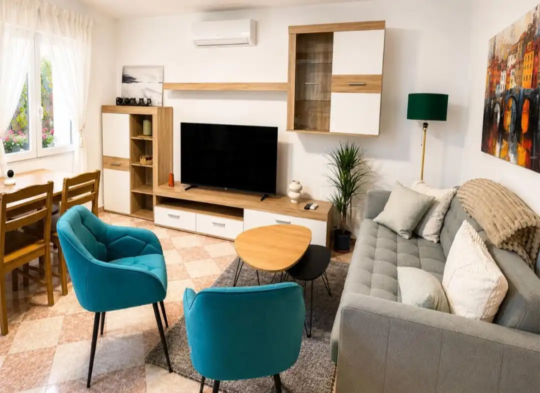 Wohnzimmer von Wohnungen zur Miete in Villanueva del Rosario mit Klimaanlage, Terrasse und Möbliert