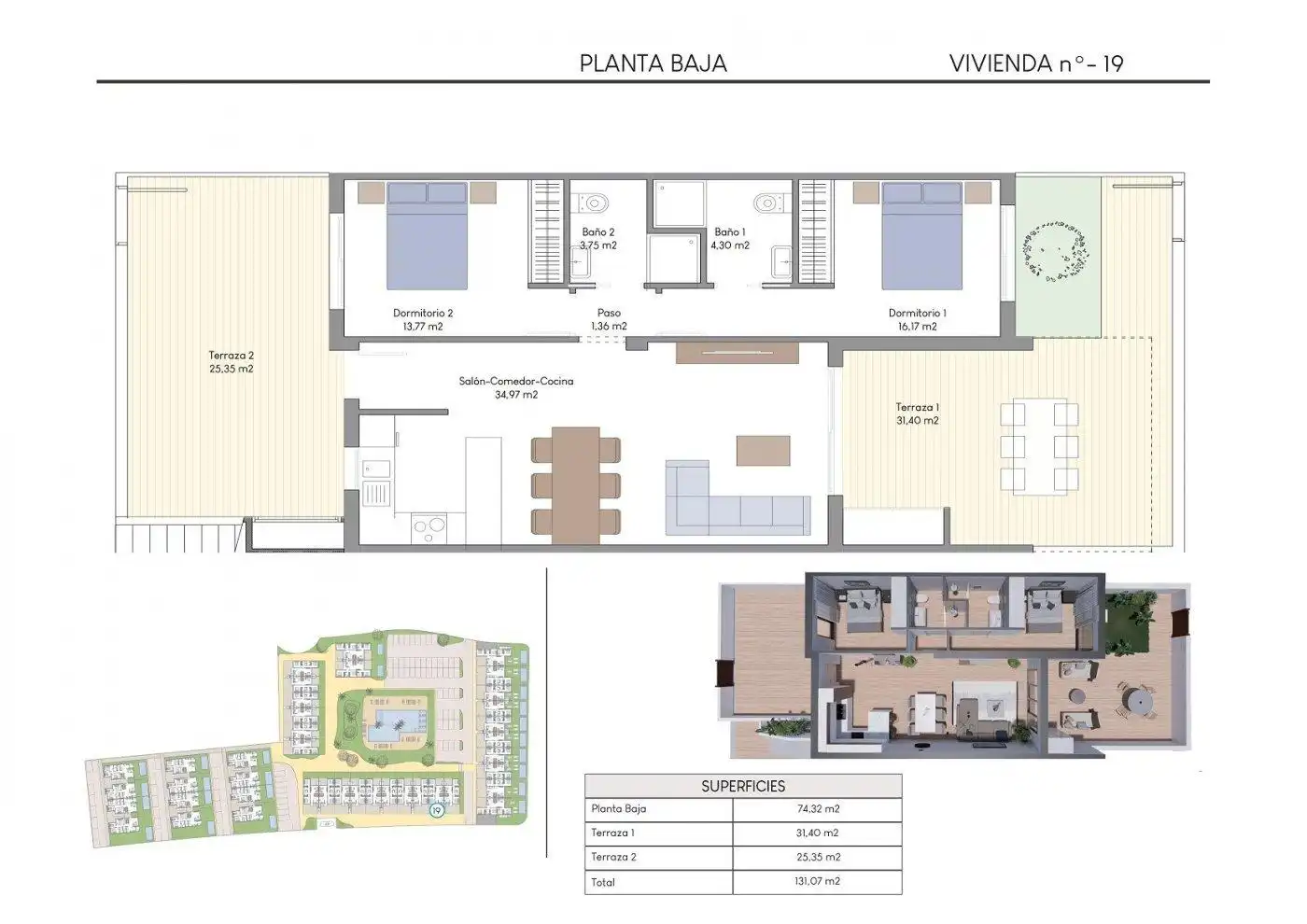 Apartament amb piscina en venda a Balcón de Finestrat - Terra Marina, imagen 22