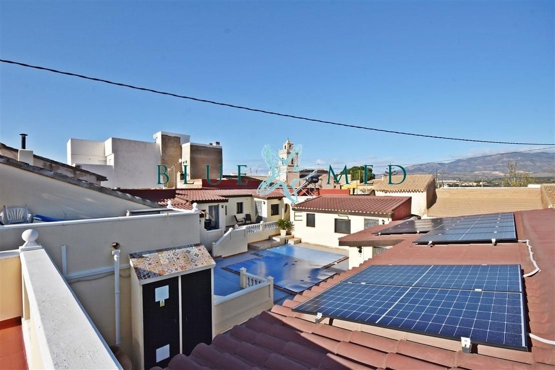 Exterior view of House or chalet for sale in Fuente Álamo de Murcia  with Air Conditioner, Heating and Terrace