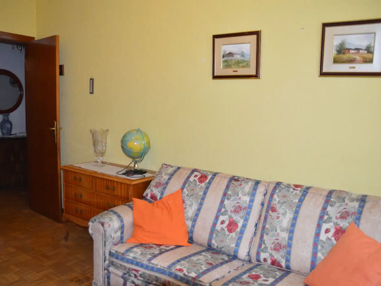 Sala de estar de Piso en venta en Vitoria - Gasteiz con Terraza y Balcón