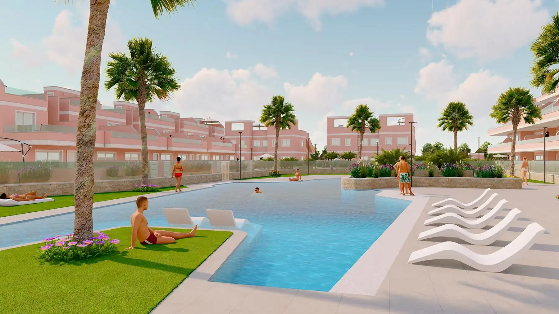 Xalet amb piscina en venda a Pilar de la Horadada ciudad