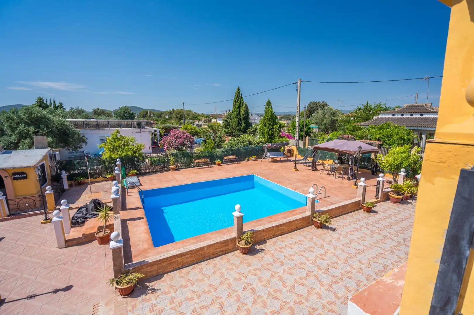 Piscina de Casa o chalet en venta en Benaguasil con Aire acondicionado, Calefacción y Jardín privado
