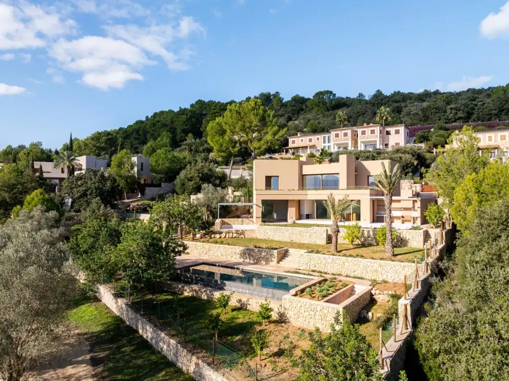 Vista exterior de Casa o xalet en venda en Pollença amb Aire condicionat, Calefacció i Jardí privat