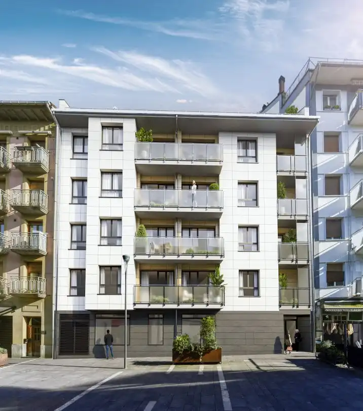 Außenansicht von Wohnung zum Verkauf in Legazpi mit Heizung, Terrasse und Balkon