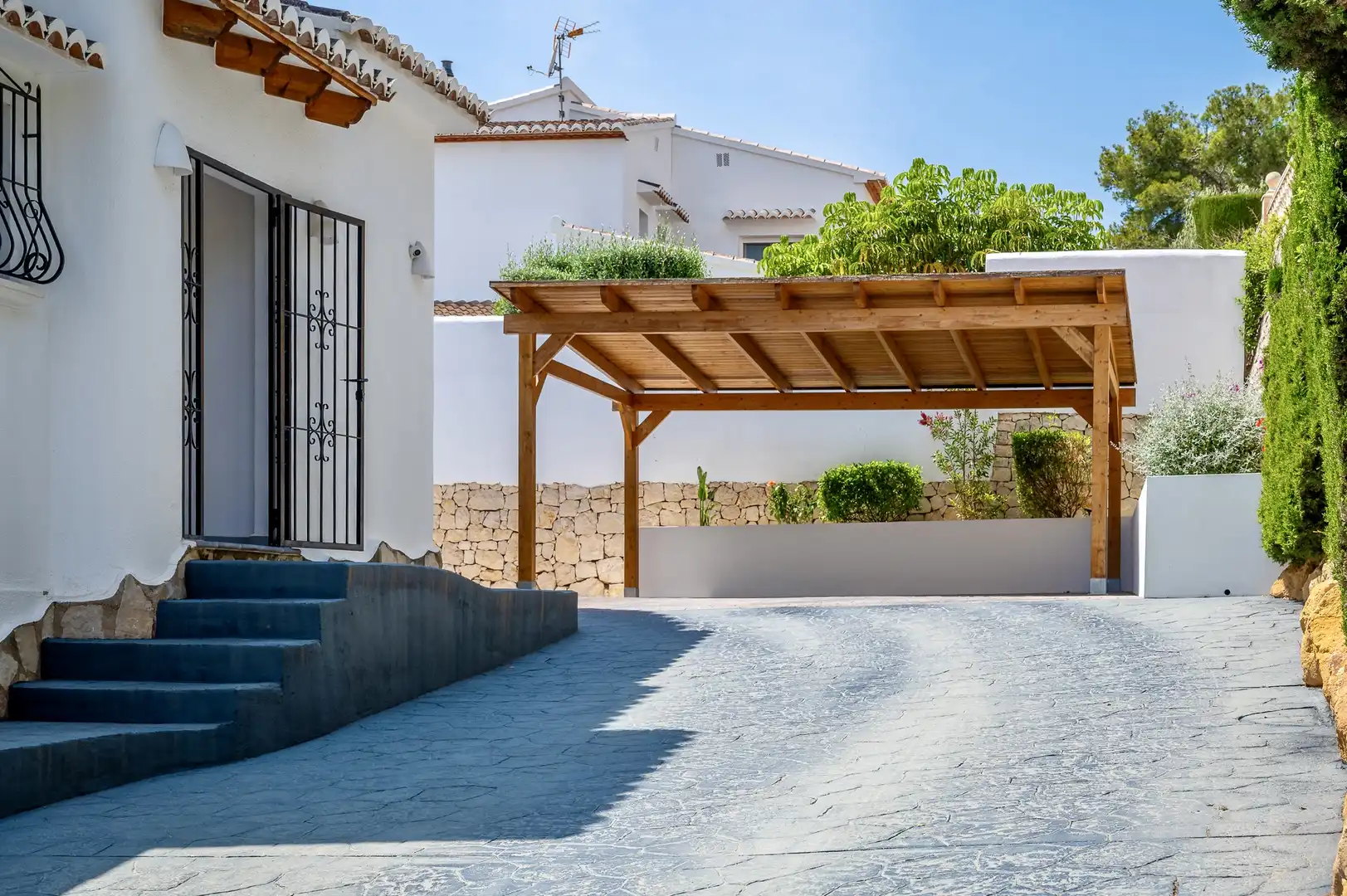 Terrasse von Haus oder Chalet zum Verkauf in Moraira